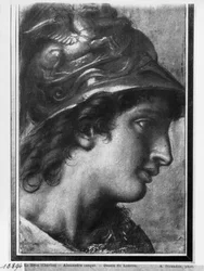 Alexander der Große, Studie für das Gemälde 